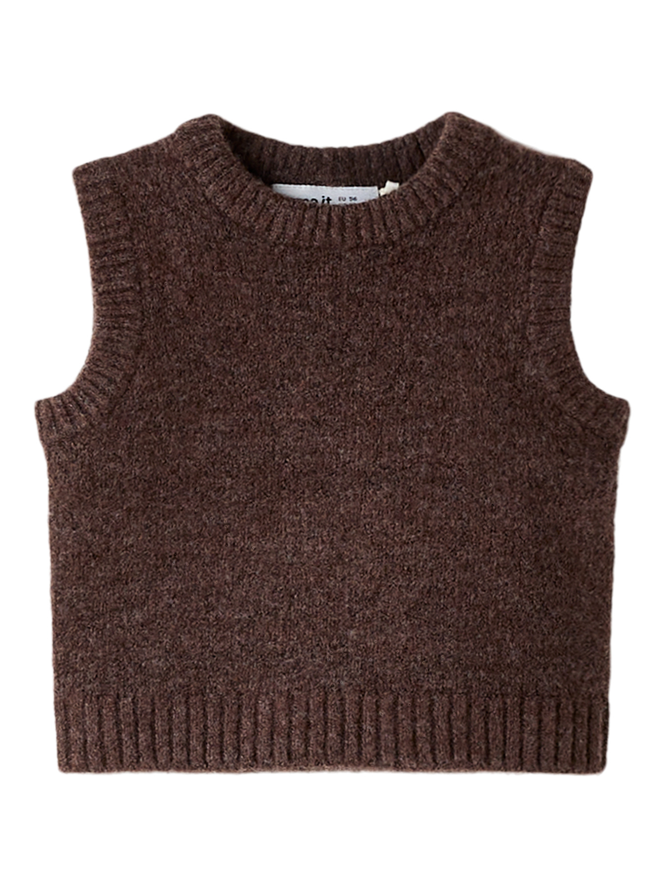 NAME IT Baby Strik Vest Reifyly Peppercorn