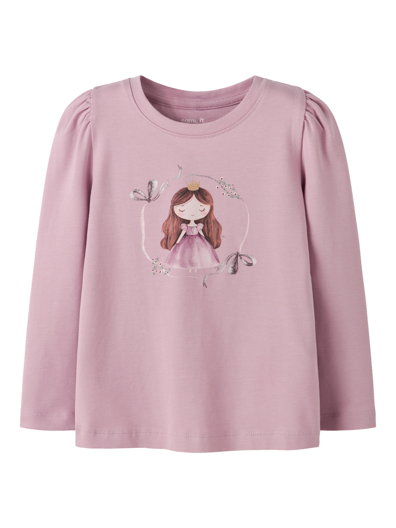 NAME IT Langærmet Bluse Ronesses Keepsake Lilac