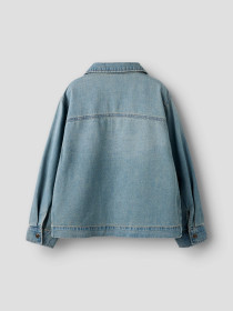 NAME IT Oversize Denim Skjorte Tom Vintage Medium Blue