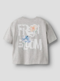 NAME ITT-shirt Darmilla Light Grey Melange