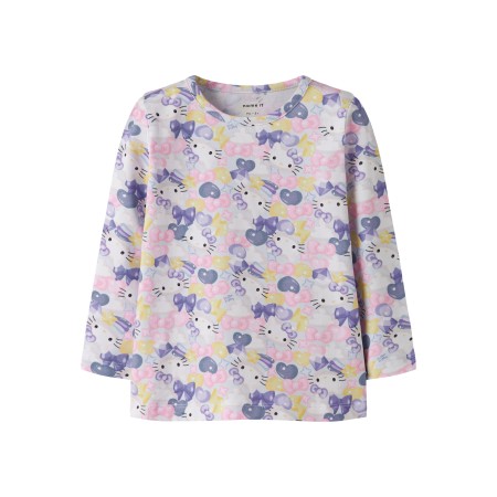 Name It Bluse - NmfFimi - Hello Kitty - Ancient Water