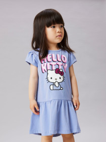 NAME IT Kjole Fidi Hellok Purple Impression