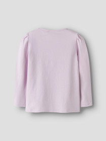 NAME IT Bluse Fufu Stitch Lavender