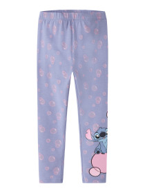 NAME IT Leggings Fufu Stitch Purple