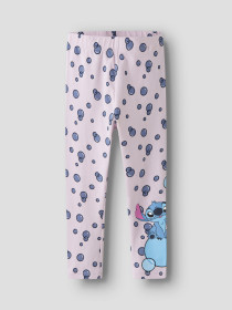 NAME IT Leggings Fufu Stitch Lavender