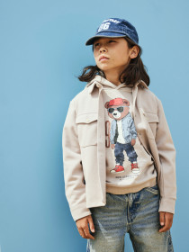 NAME IT Sweatshirt Dobs Chateau Gray