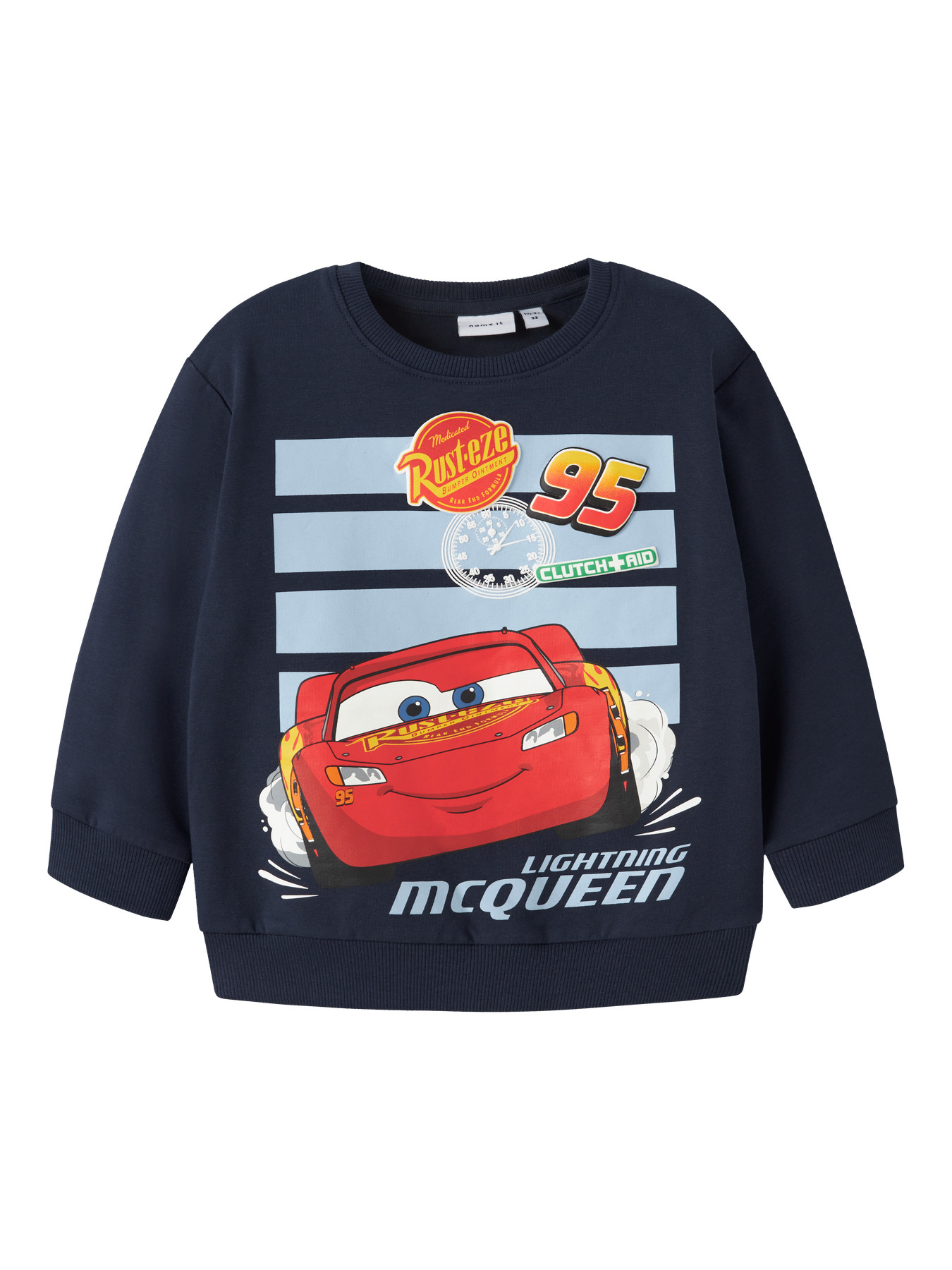 Name It Sweatshirt Navy Blazer Med Cars Motiv - Str. 6y 116cm