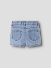 NAME IT Mom Denim Shorts Rose Light Blue Denim Anglaise
