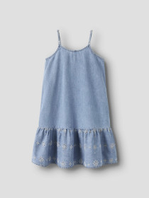 NAME IT Denim Kjole Haven Light Blue Denim 