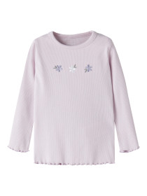 NAME IT Bluse Dari Lavender Fog