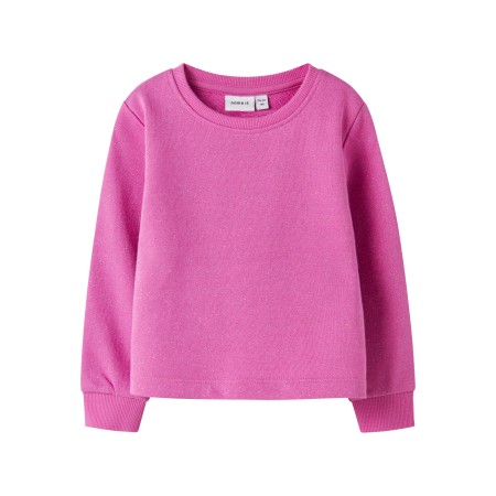NAME IT Glimmer Sweatshirt Ditter Strawberry Moon billede