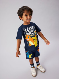 NAME IT Pokemon T-shirt Mihat Navy Blazer