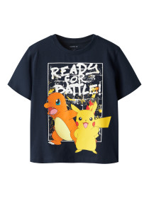 NAME IT Pokemon T-shirt Mihat Navy Blazer
