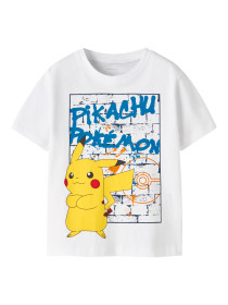NAME IT Pokemon T-shirt Mihat Bright White
