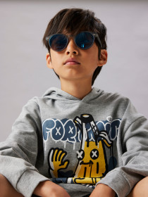 NAME IT Sweatshirt Fox Fortnite Grey Melange