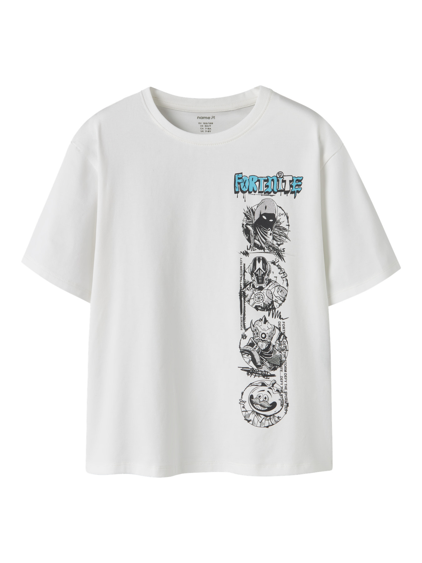 Name It T-shirt - Noos - NkmMod - Bright White/Fortnite