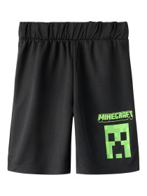 NAME IT Shorts Mali Minecraft Black