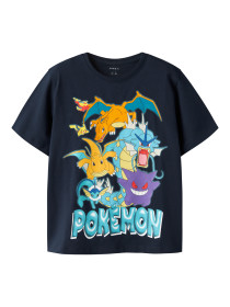 NAME IT T-shirt Majo Pokemon Navy Blazer