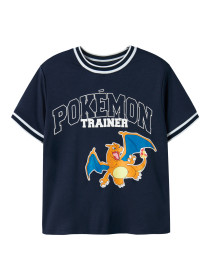 NAME IT T-Shirt Pokemon Moris Navy Blazer