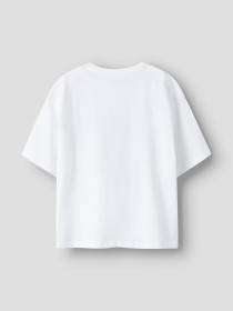 NAME IT T-shirt Donela Bright White