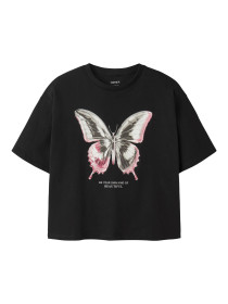 NAME IT T-shirt Donela Black