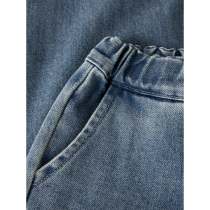 LIL ATELIER Baggy Jeans Damla Medium Blue Denim