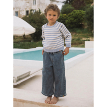 LIL ATELIER Baggy Jeans Damla Medium Blue Denim