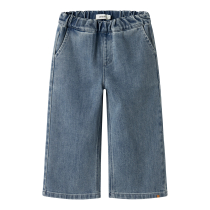 LIL ATELIER Baggy Jeans Damla Medium Blue Denim