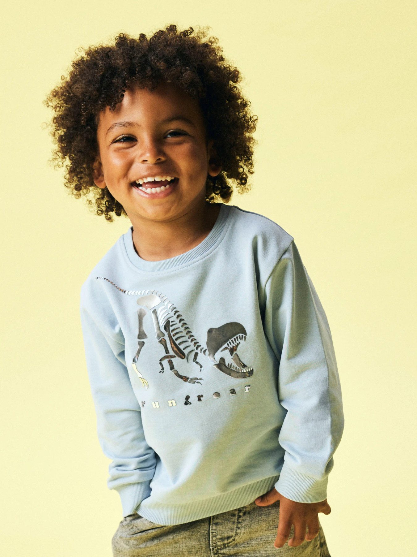 Name It Sweatshirt - NmmFinn - Blue Fog