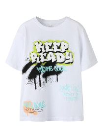 NAME IT T-shirt Flynn Bright White