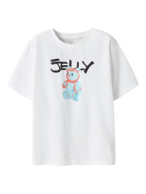 NAME IT T-shirt Fanbi Bright White