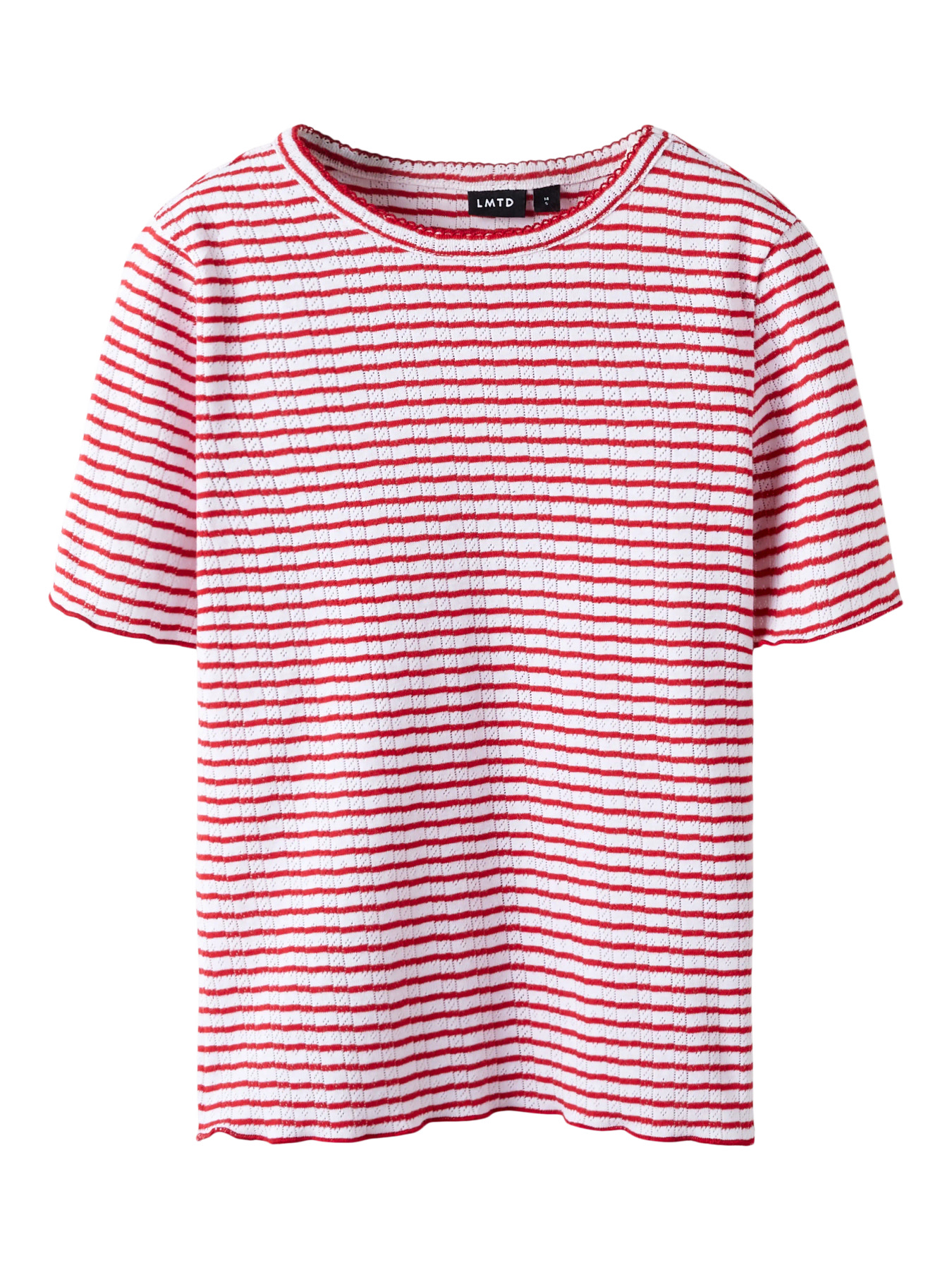LMTD T-shirt Seher Hibiscus White