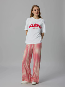 LMTD Bukser Seher Hibiscus White