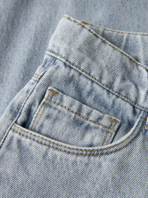 NAME IT Jeans Rose Wide Heart Light Blue Denim