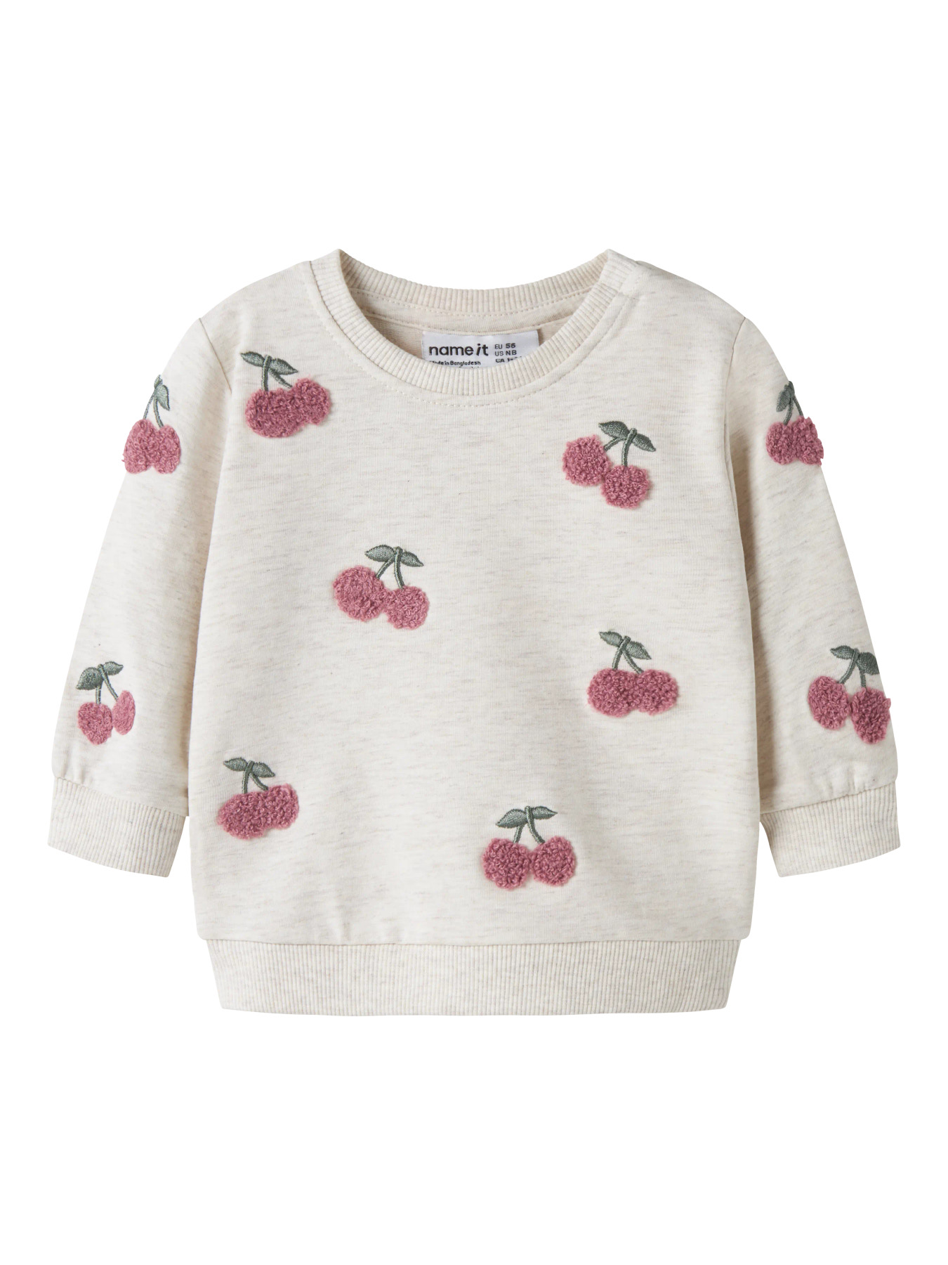 NAME IT Sweatshirt Fairy Peyote Melange billede