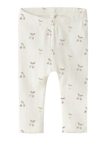 NAME IT Leggings Ficherry Cloud Dancer