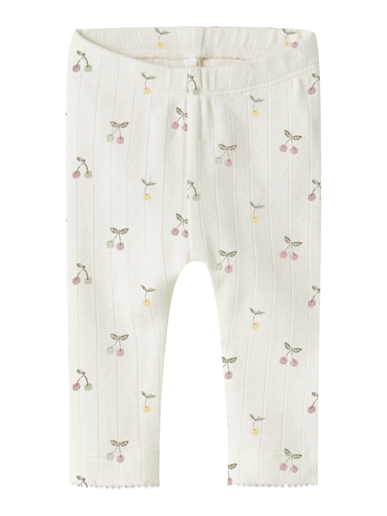 NAME IT Leggings Ficherry Cloud Dancer billede