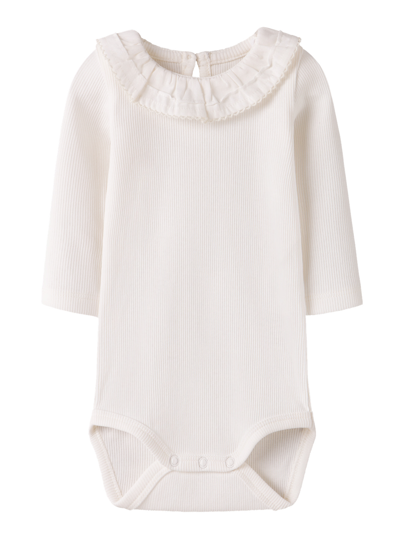 Name It Body l/æ - Rib - NbfFloris - Cloud Dancer