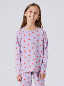 NAME IT Natsæt Lavender Hearts