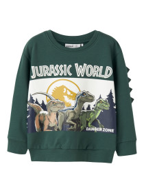 NAME IT Jurassic World Sweatshirt Oswald Bistro Green