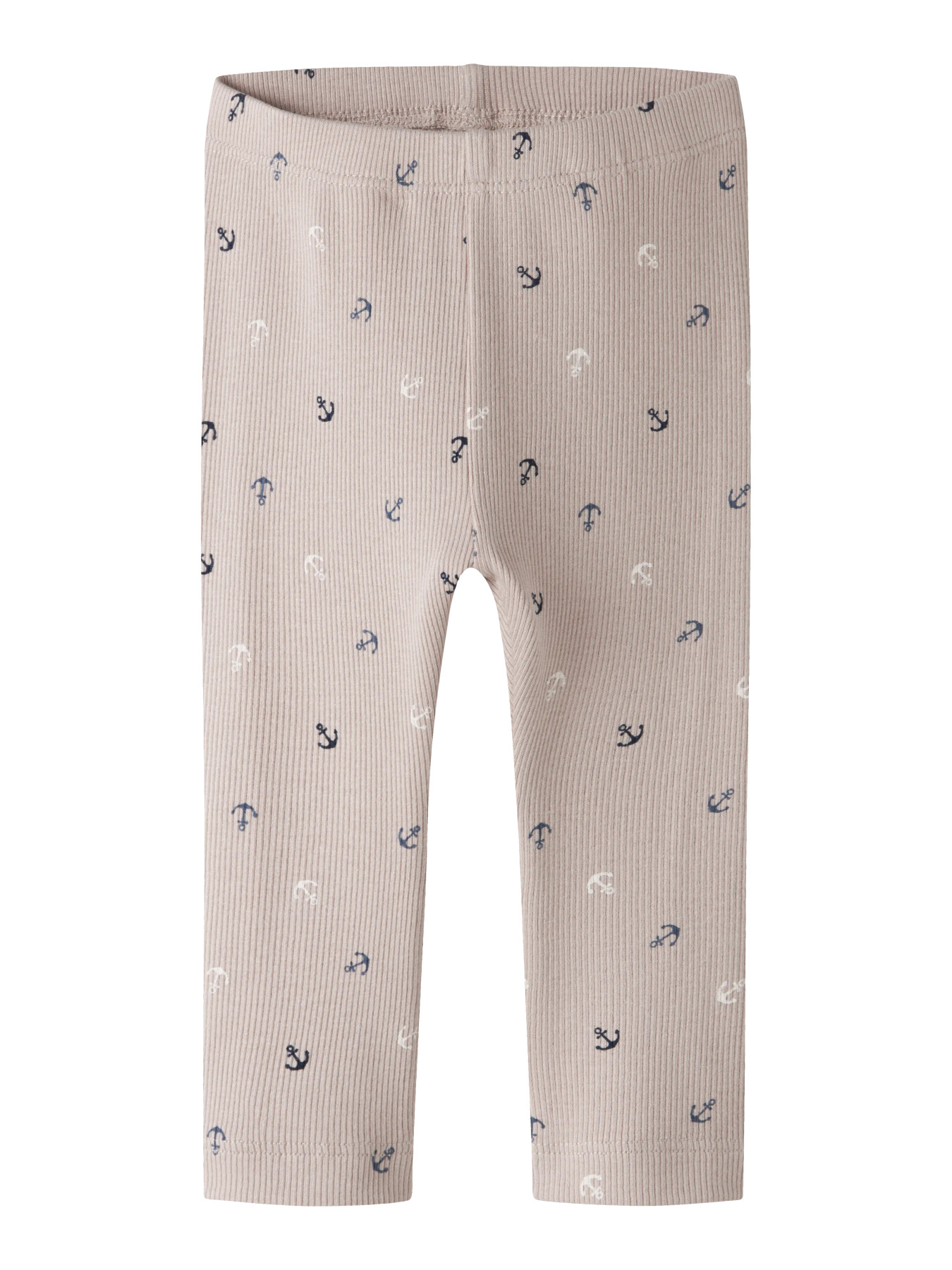 Name It Leggings - Rib - NbmFanchor - Chateau Gray