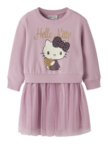 NAME IT Hello Kitty Sweatkjole Obana Keepsake Lilac