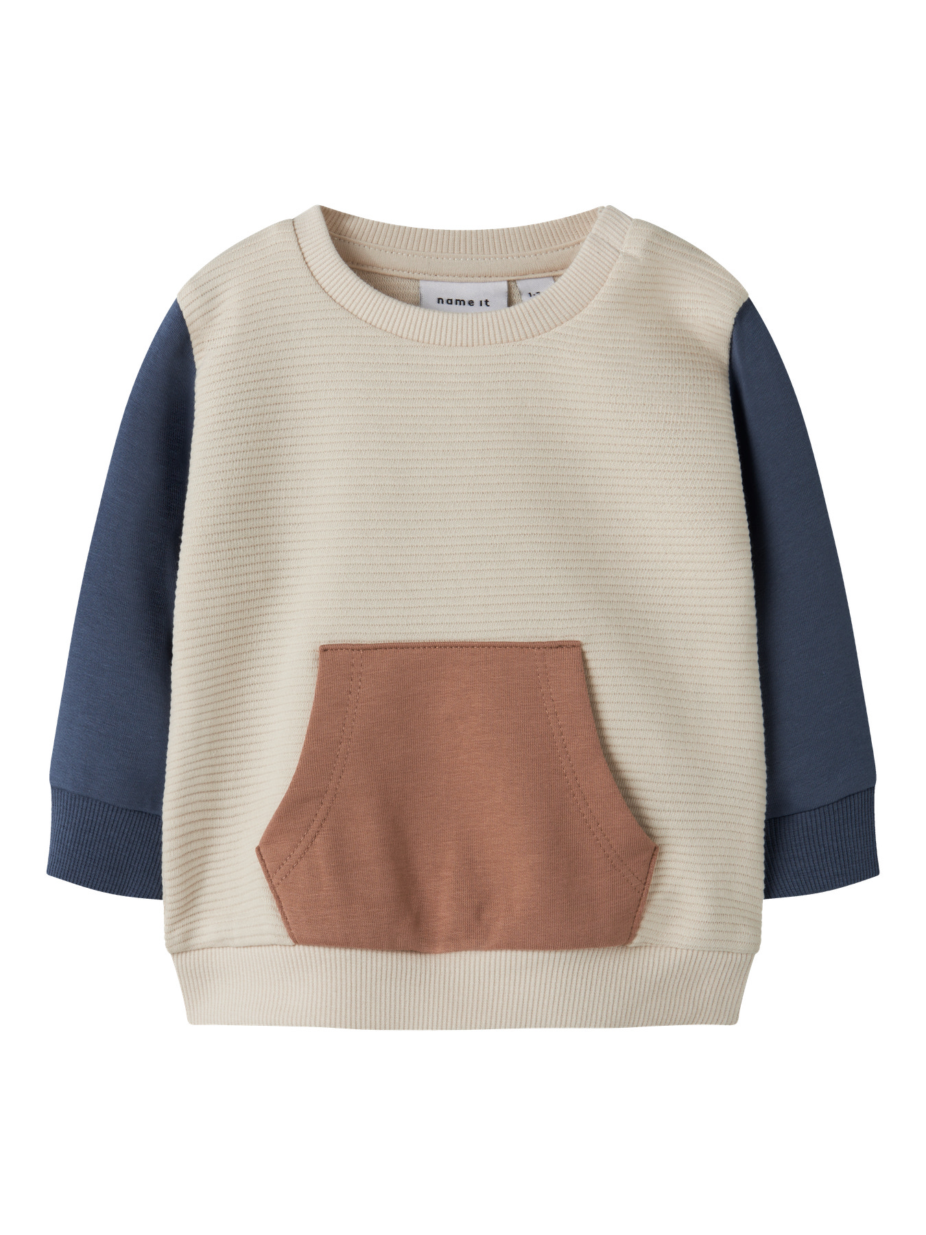 Name It Sweatshirt - NbmFokus - Mocha Mousse