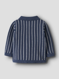 NAME IT Polo Cardigan Floppi Vintage Indigo