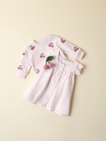 NAME IT Spencer Kjole Finas Cradle Pink