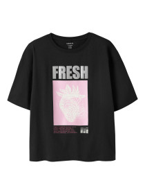 NAME IT T-shirt Falkaz Black