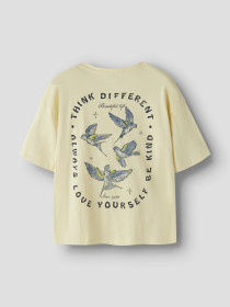 NAME IT T-shirt Francine Pear Sorbet