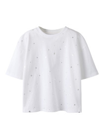 NAME IT T-shirt Fina Bright White