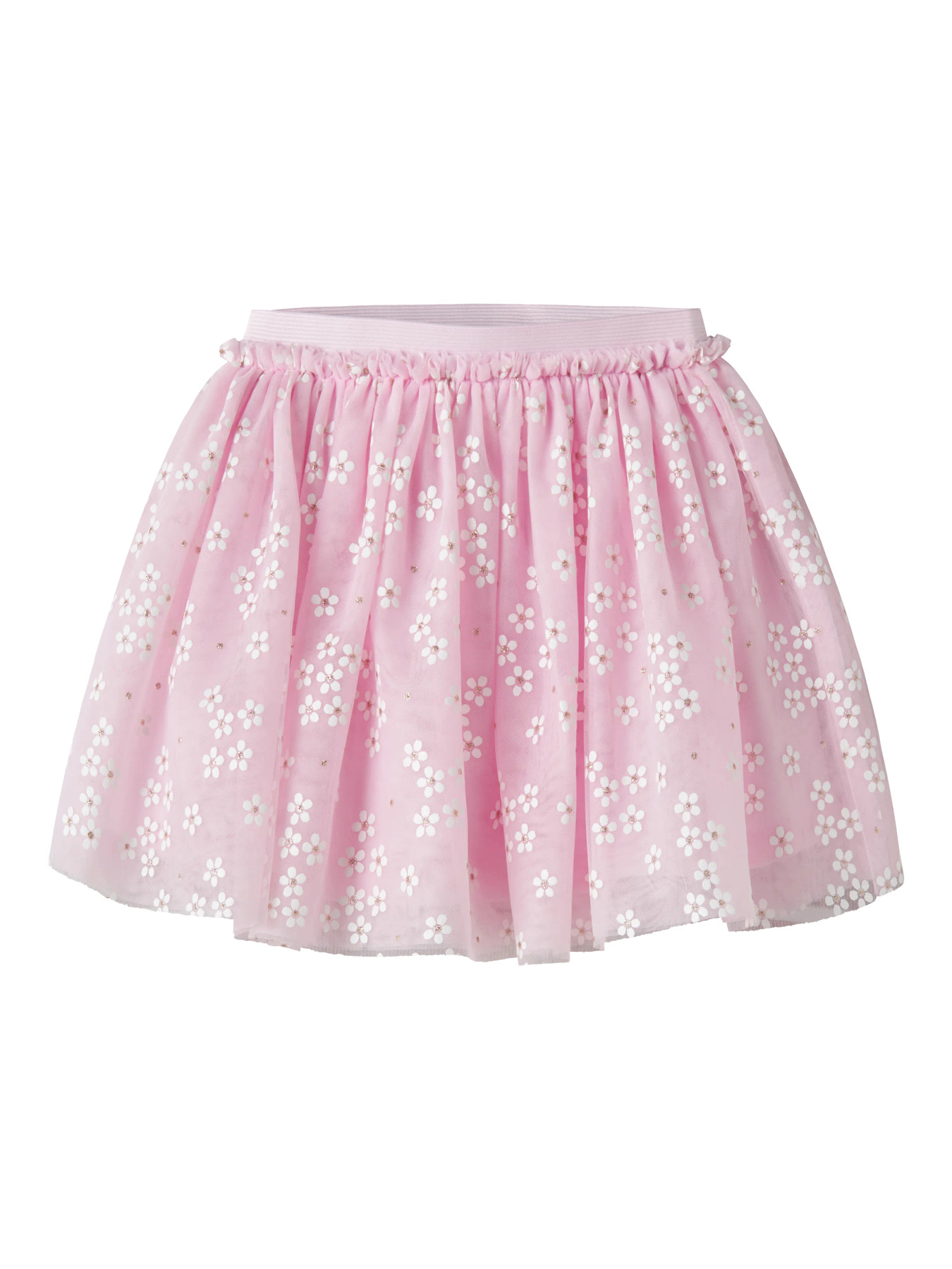 NAME IT Tyl Nederdel Floral Cradle Pink
