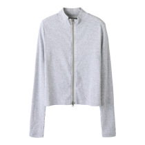 LMTD Cardigan Hinaja Light Grey Melange